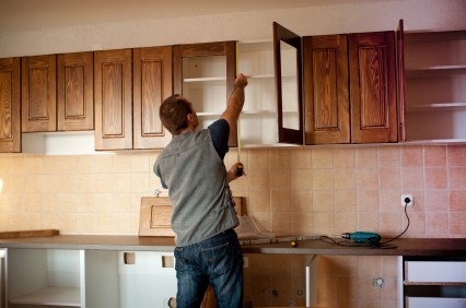 Cabinet refinishing in Forest City, FL