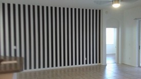 Before & After Interior Striped Walls in Maitland, FL