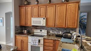 Before & After Kitchen Cabinet Painting in The Villages, FL (1)